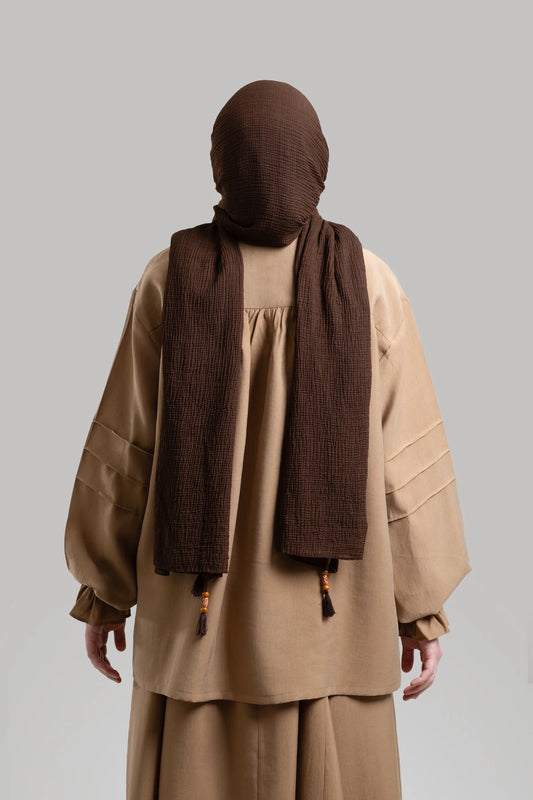 Tencel Tunic with Pintuck Details