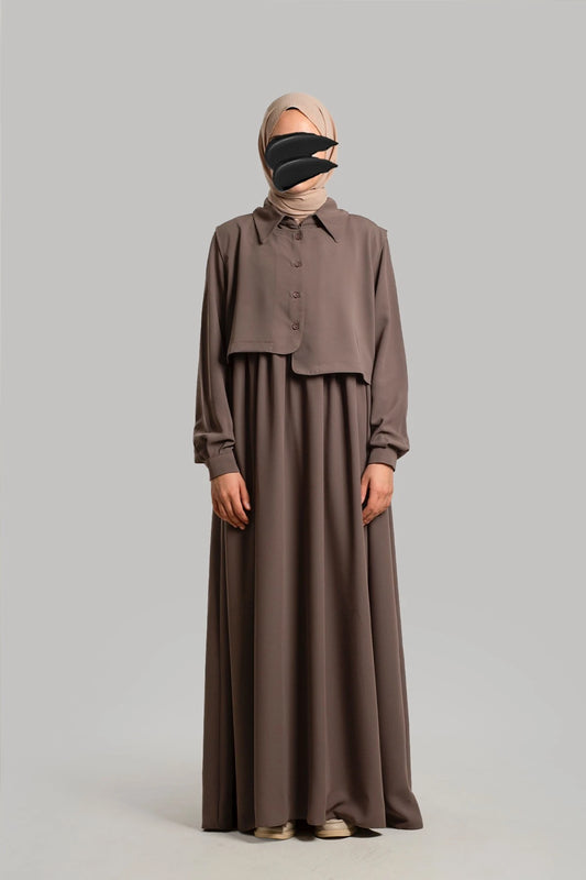 Asymmetric Abaya