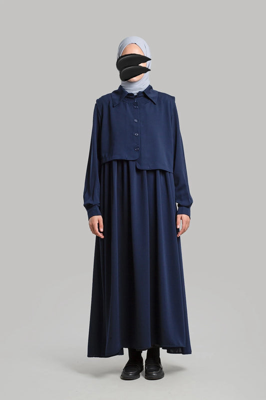 Asymmetric Abaya