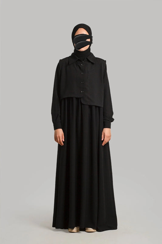 Asymmetric Abaya